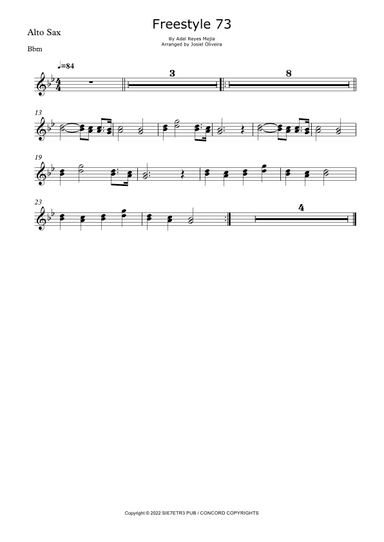 Freestyle 73 (arr. Josiel Oliveira)