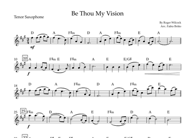 Be Thou My Vision (arr. Fabio Britto)