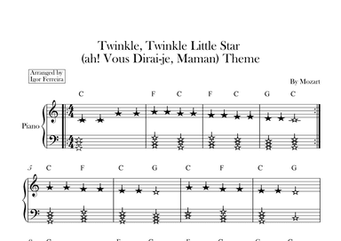 Twinkle, Twinkle Little Star (ah! Vous Dirai-je, Maman) Theme (arr. Igor Ferreira)