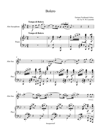 Bolero (arr. Nick Lacanski)