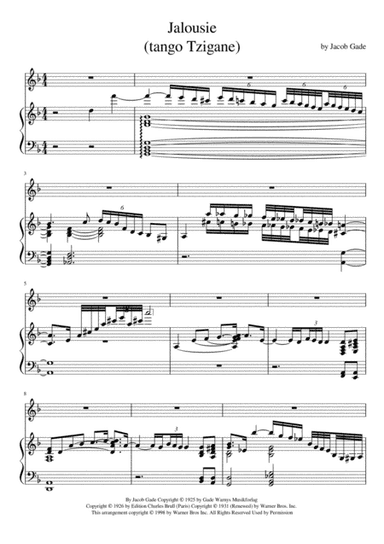 Jalousie (tango Tzigane) (arr. Jari Suhonen)