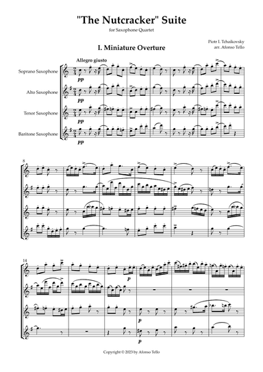 The Nutcracker Suite (arr. Afonso Tello)