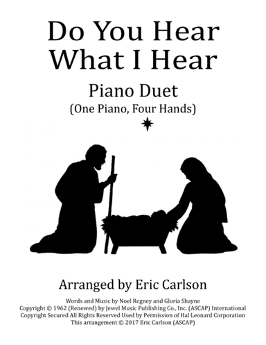 Do You Hear What I Hear (arr. Eric L. Carlson (ASCAP))