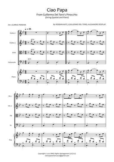 Ciao Papa (arr. Clarice Pereira)