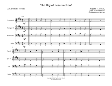 The Day of Resurrection! (arr. Dominic Meccia)