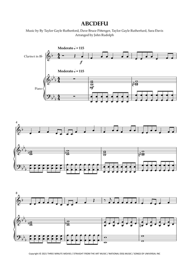 Abcdefu (arr. John Rudolph)