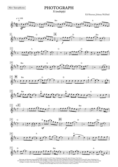 Photograph (arr. ACT Bortolucci)