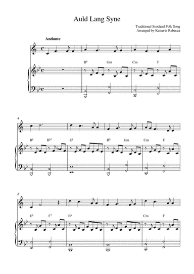 Auld Lang Syne (arr. Kaiserin Rebecca)