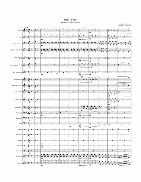 Beethoven's Eroica for Marching Band (arr. James F. Hodgdon III)