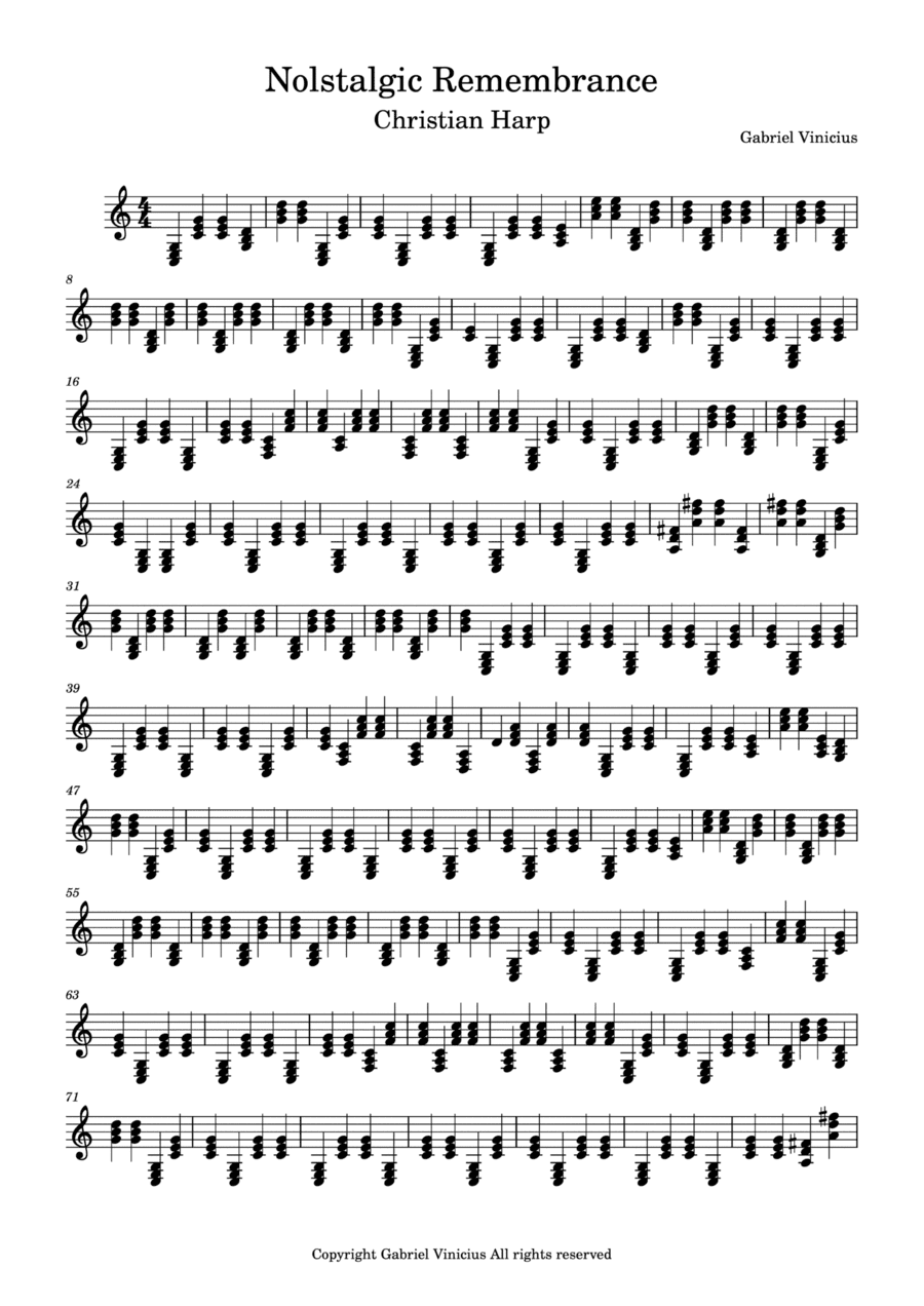 Noltalgic Remembrance