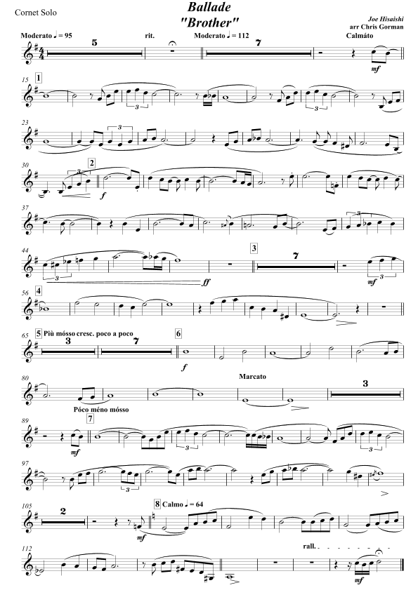 Ballade (arr. Chris Gorman)