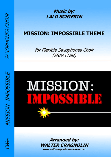 Mission: Impossible Theme (arr. Walter Cragnolin)