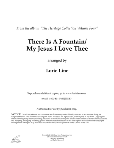 There Is A Fountain/My Jesus I Love Thee (arr. Lorie Line)