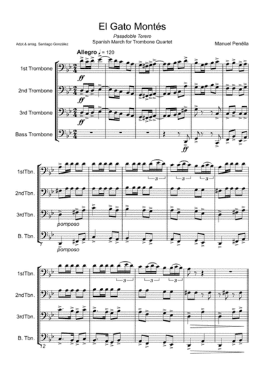 El Gato Montes (arr. Arrangement by Santiago González)