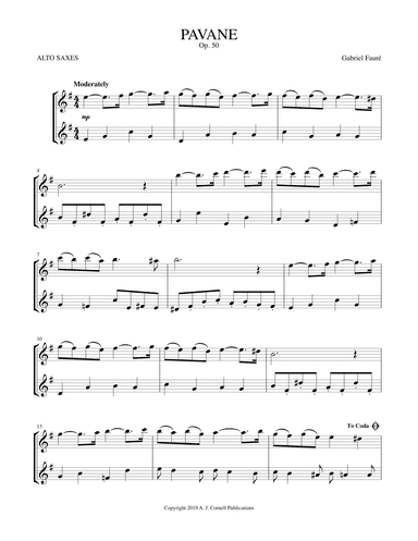 Pavane (arr. Mark Phillips)