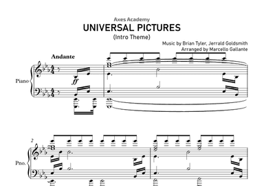 Universal Centennial Suite (arr. Marcello Gallante)