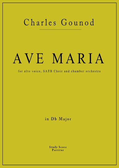 AVE MARIA - Score Only (arr. Marcos Barilari)