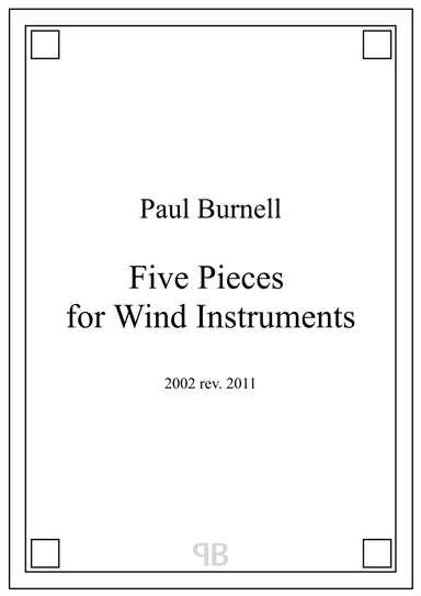 Five Pieces for Wind Instruments