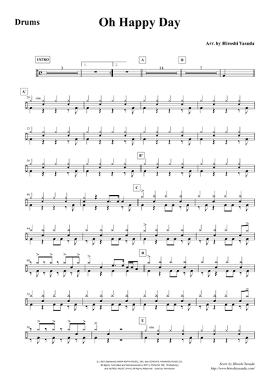 Oh Happy Day (arr. Hiroshi Yasuda)