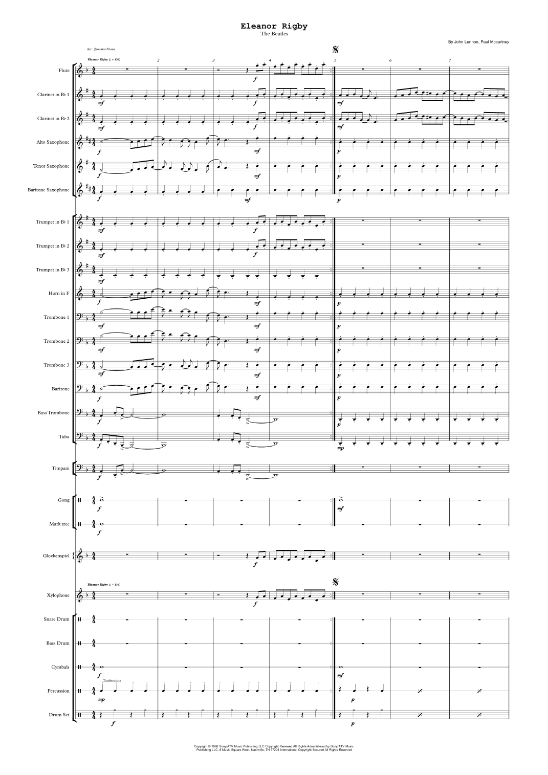Eleanor Rigby (arr. Jhonatan Lucio Viana)