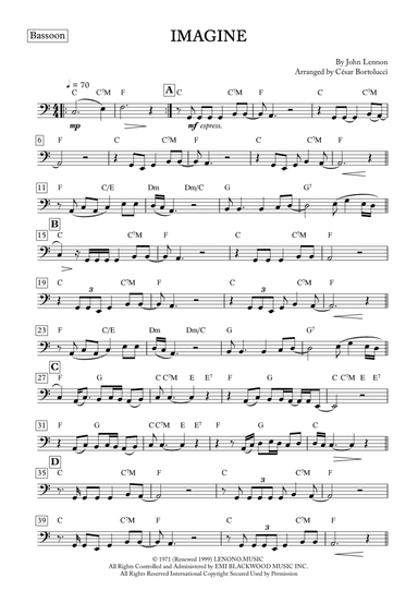 Imagine (arr. ACT Bortolucci)