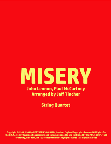 Misery (arr. Jeff Tincher)