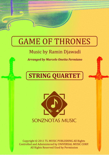 Game Of Thrones (arr. Marcelo Onetta Fermiano)