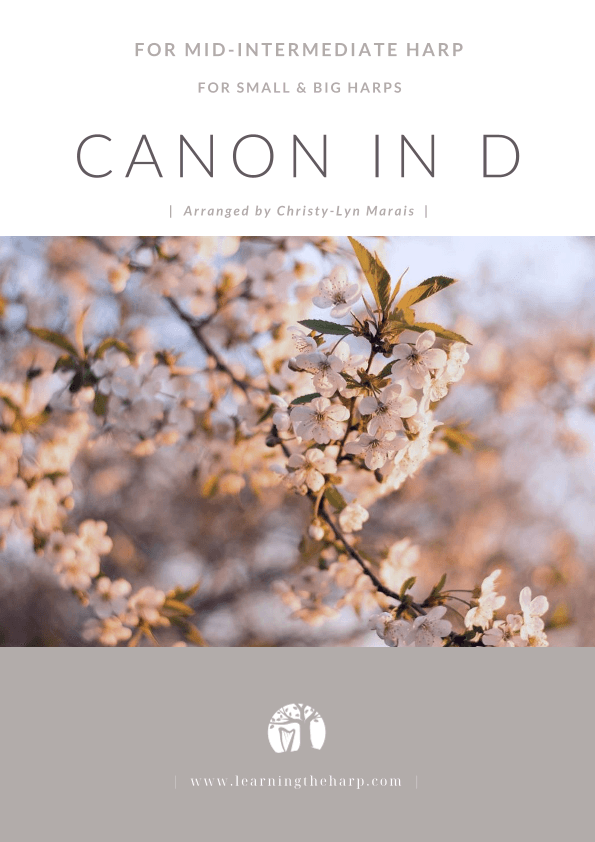 Canon in D - Mid-Intermediate for Small Harps and Big Harps (arr. Christy-Lyn Dosé)