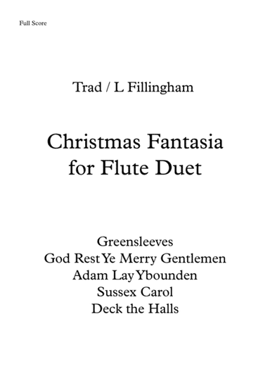 Christmas Fantasia (arr. Lindsey Fillingham)