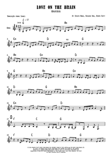 Love On The Brain (arr. Karine Soares)