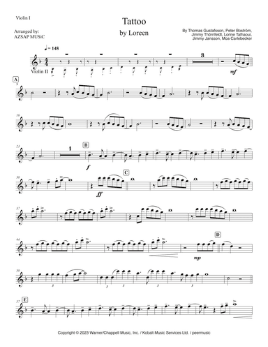 Tattoo (arr. AZSAP MUSiC)