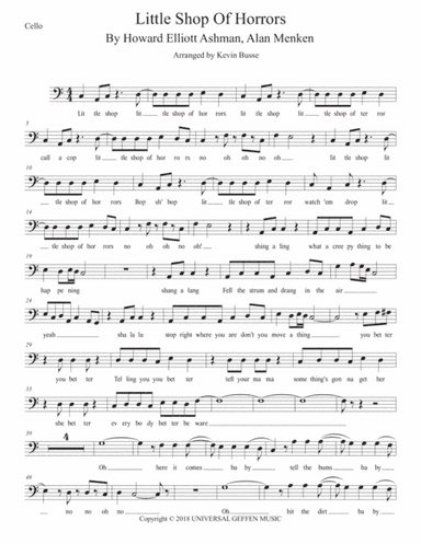 Little Shop Of Horrors (arr. Kevin Busse)