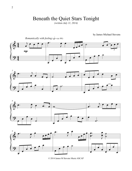 Beneath the Quiet Stars Tonight
