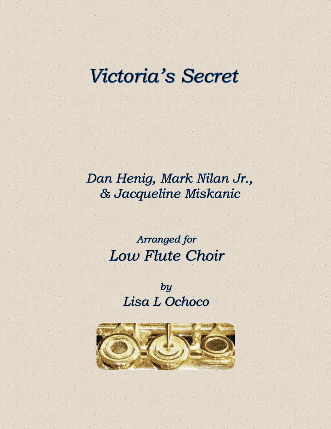 Victoria's Secret (arr. Lisa L Ochoco)
