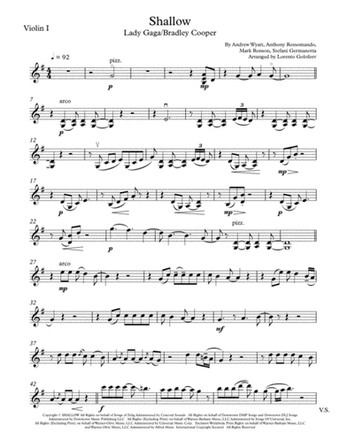 Shallow (arr. Lorento Golofeev)