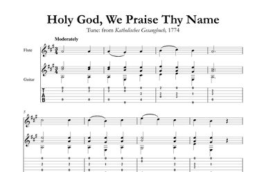 Holy God, We Praise Thy Name (arr. Mark Phillips)
