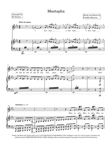 Mustapha (arr. M. Denton)