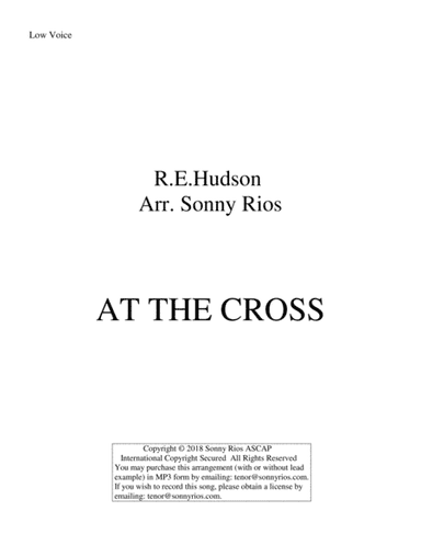 AT THE CROSS (arr. Sonny Rios)