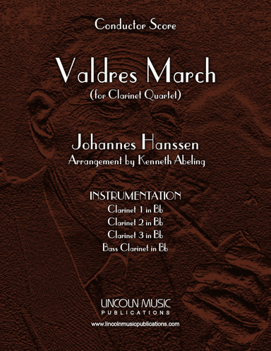 Valdres March (for Clarinet Quartet) (arr. Kenneth Abeling)