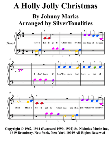 A Holly Jolly Christmas (arr. SilverTonalities)
