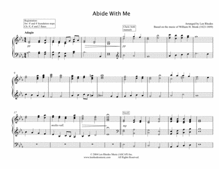Abide With Me - Organ solo (arr. Len Rhodes)