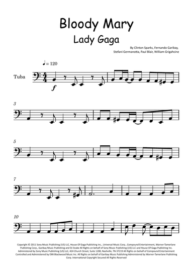 Bloody Mary (arr. Glauco Fernandes)