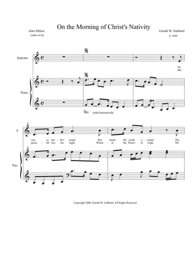 On the Morning of Christ's Nativity (1998)