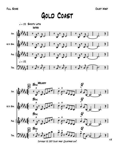 Gold Coast - Lead Sheet