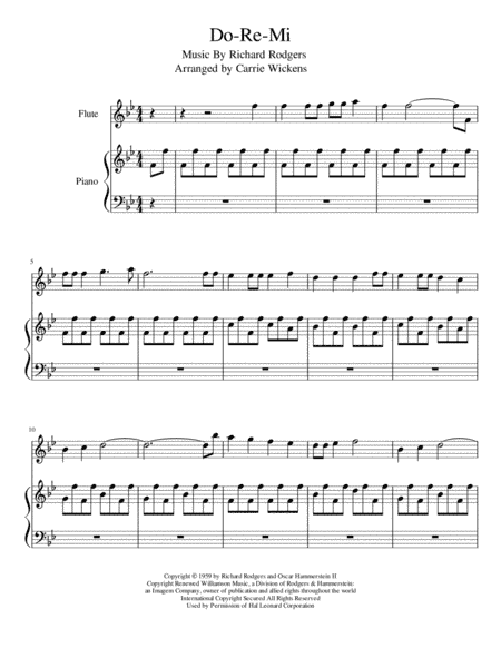 Do-Re-Mi (arr. Carrie Wickens)