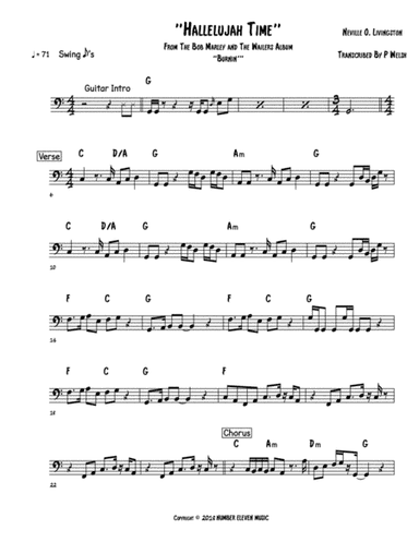 Hallelujah Time (arr. Accubass)