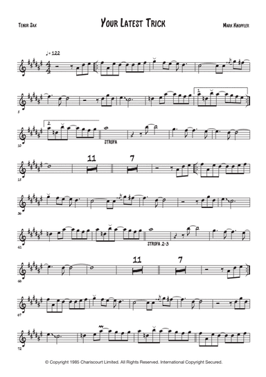 Your Latest Trick (arr. Maurizio Leoni)