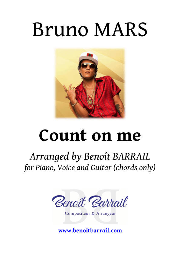 Count On Me (arr. Benoît Barrail)