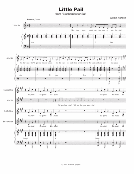 Little Pail (from "Blueberries for Sal")