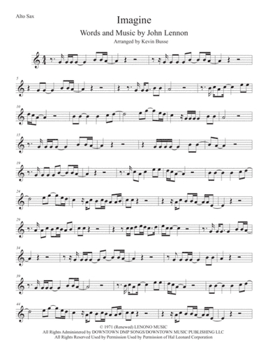 Imagine (arr. Kevin Busse)